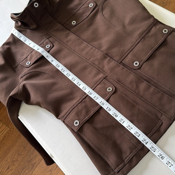 The North Face Brown Tailored Utility Jacket Multiple Pockets - Picture 14 of 17